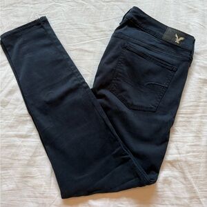 American Eagle Outfitters Dark Blue Skinny Jeans